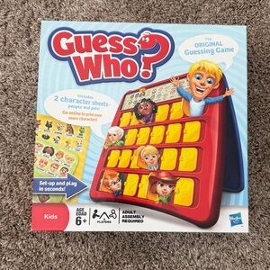 Guess Who 2009 The Original Guessing Game Complete Ages 6+ Hasbro